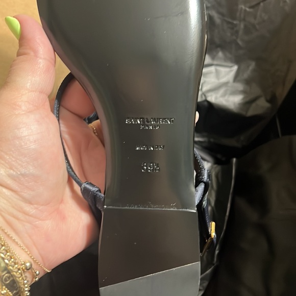 Brand new YSL cassandra flat sandals - Picture 2 of 3